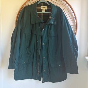 Vintage Eddie Bauer Men's Dark Green Mountain Parka